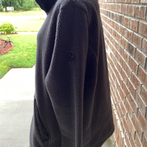 Women Gray Fleece Jacket - Picture 2 of 7